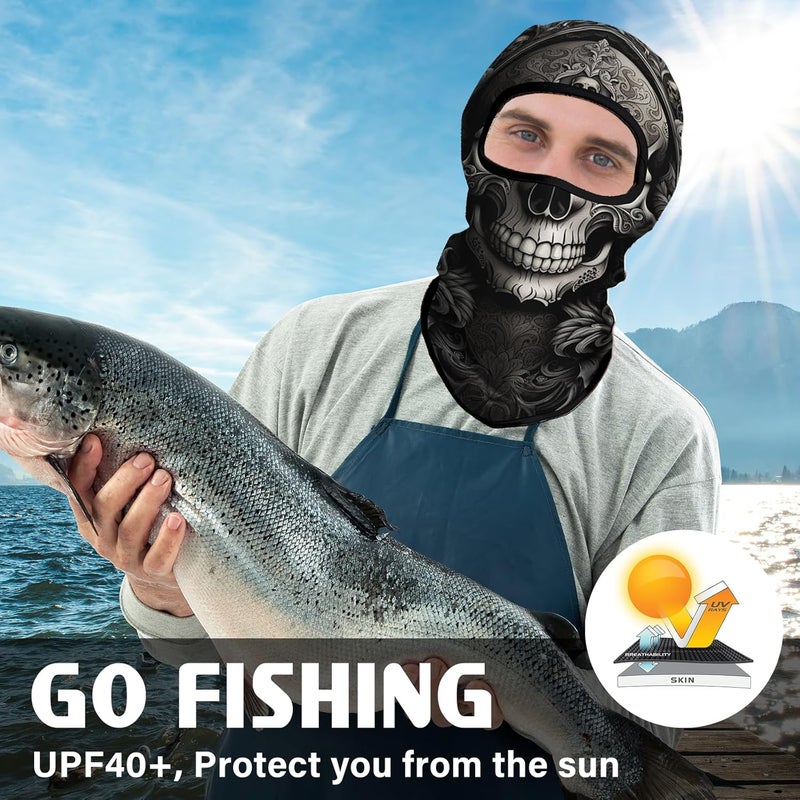Obacle Balaclava Face Mask Men Women Lightweight for Ski Hunting Cycling Fishing - Image 5